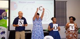 Lehrer des Fachs Life Orientation beteiligen sich aktiv im Workshop