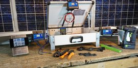 Hier wird gezeigt, wie flexibel der Solarkoffer eingesetzt und erweitert werden kann. Durch verschiedene Module lassen sich unterschiedliche Lehrinhalte praktisch vermitteln. 