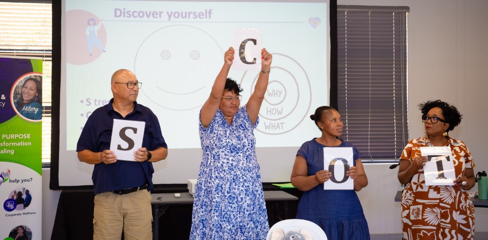 Lehrer des Fachs Life Orientation beteiligen sich aktiv im Workshop