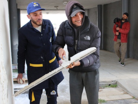 Tag der offenen Tür am CSFB Soliman Bauberufe können getestet werden